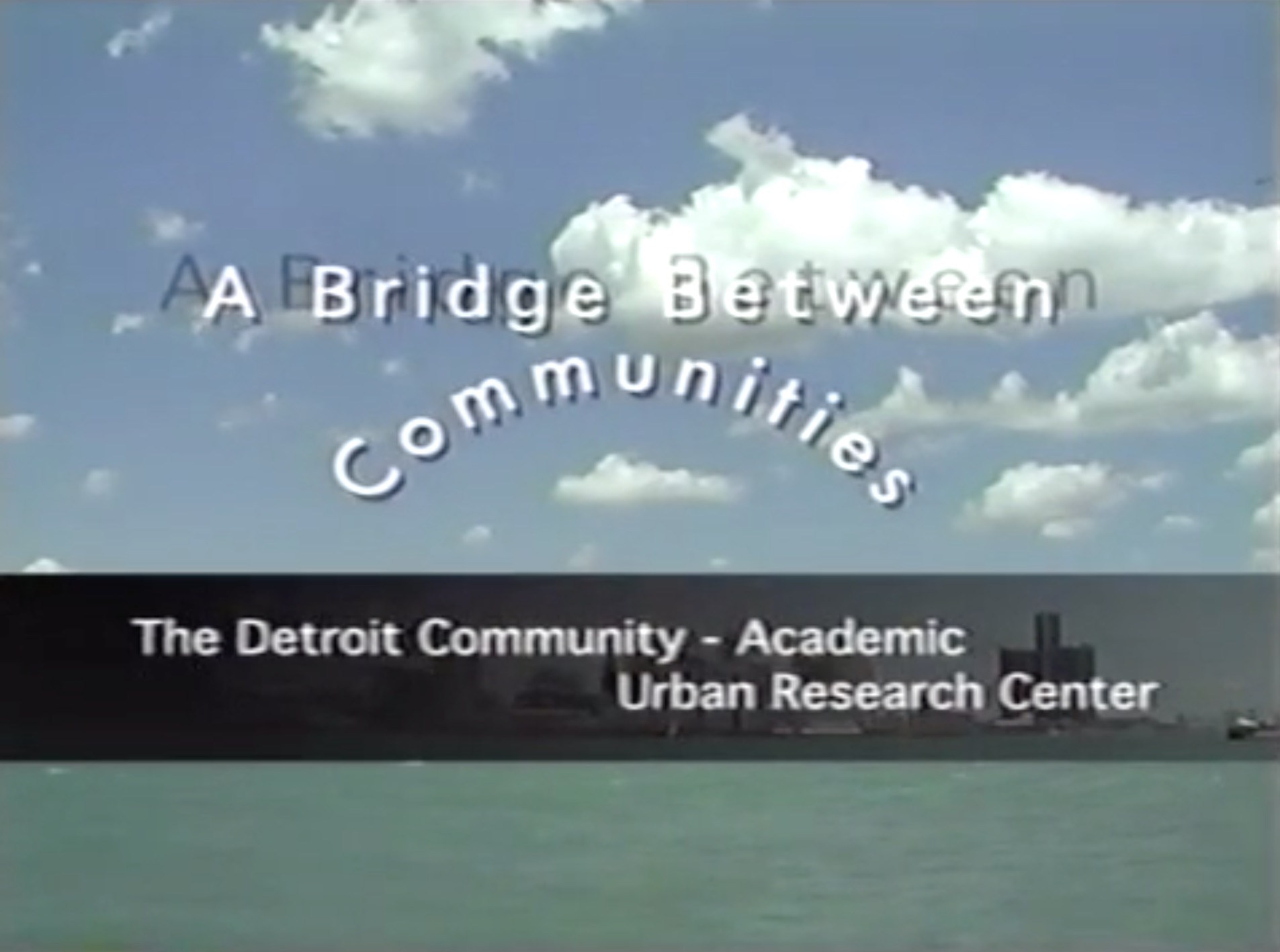 Bridge Between Communities