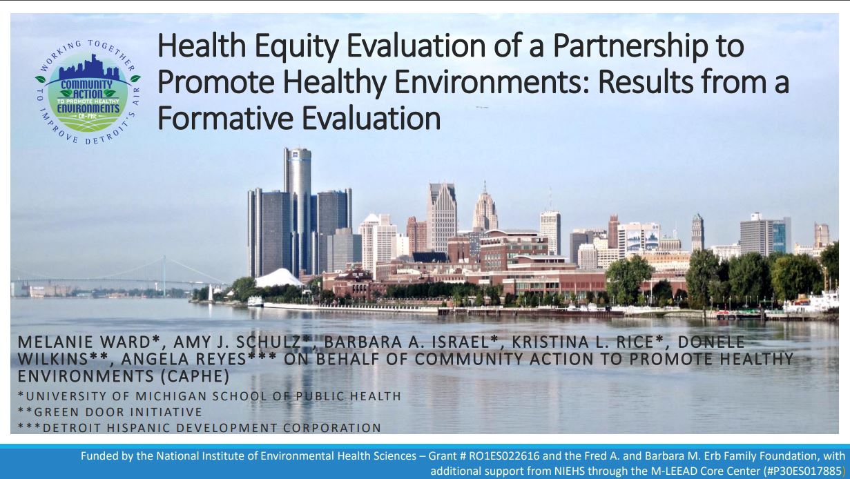 Ward Schulz Health Equity 2018 APHA